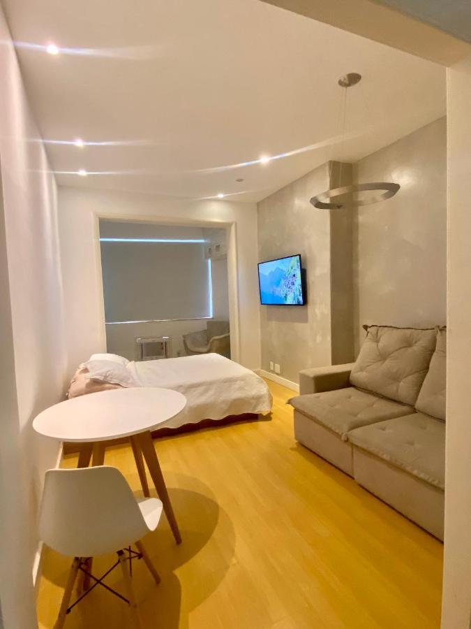 ריו דה ז'ניירו Apartamento Encantador Leme - Predio Na Orla מראה חיצוני תמונה